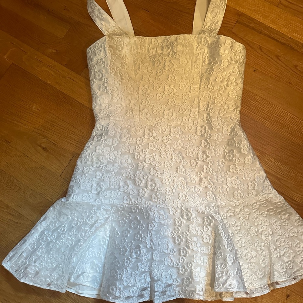 Amanda Uprichard white mini dress